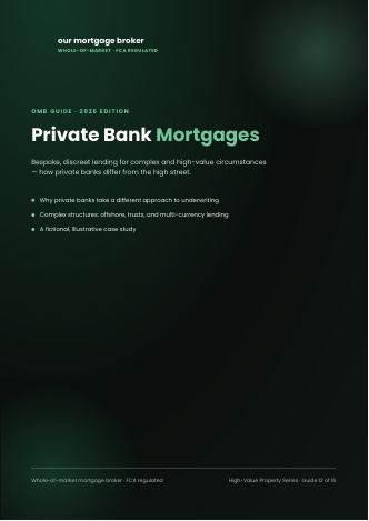 Private Bank Mortgages: cover